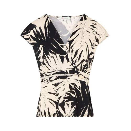 Tee Shirt Manches Courtes Morgan Daros Multicolore Beige S