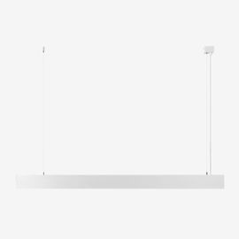 Plafonnier Led Linéaire En Aluminium (120 Cm) Jiva Blanc