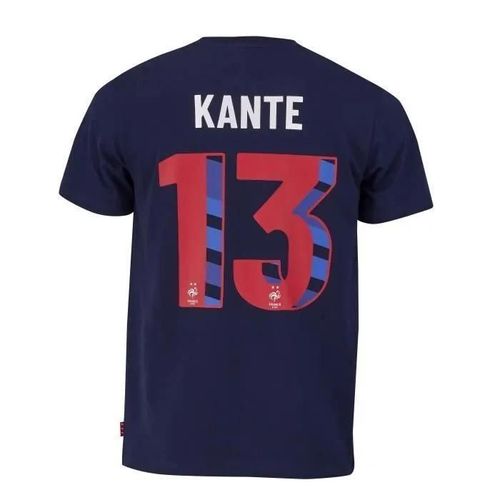 10 Ans - T-Shirt - Equipe De France De Football - N'golo Kanté - Bleu - Manches Courtes - Enfant