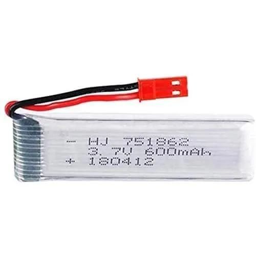 Yunique France 1 Piece Battery Lipo Rechargeable (3.7v 600mah) Pour Rc Drones Quadcopters Udi U817 U817c U817a U818a Wltoys V959-Autre