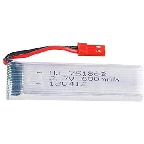 Yunique France 2 Pièces Batterie Lipo Rechargeable (3.7v 600mah) Pour Rc Quadcopter Drones Udi U817 U817c U817a U818a Wltoys V959-Autre