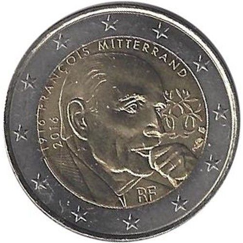 2 Euros France Mitterand