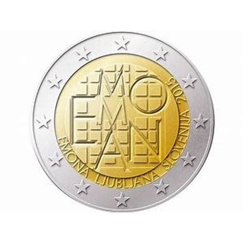 2 Euros 2015 Slevonie Commemoratives -Emona