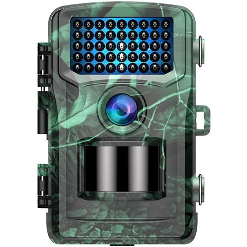 Caméra de Chasse 4K 20Mpx Détection de Mouvement Vision IR Étanche Pile + SD 32Go YONIS