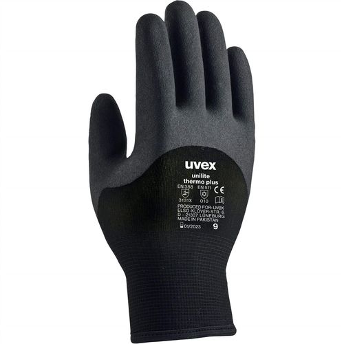 uvex Gants de protection unilite thermo plus, taille 7, 1 paire