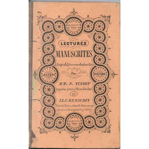 Lectures Manuscrites A L'usage De La Jeunesse Des Deux-Sexes