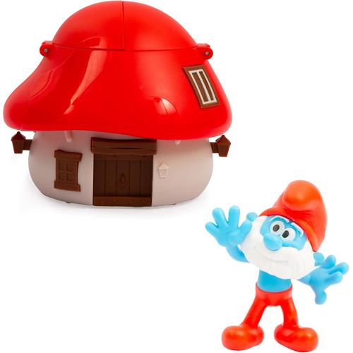 Les Schtroumpfs,1 Maison Champignon Avec 1 Figurine 5,5cm,Surprise,Modèles Aléatoires,Jouets Pour Enfants À Partir De 3 Ans,Puf13