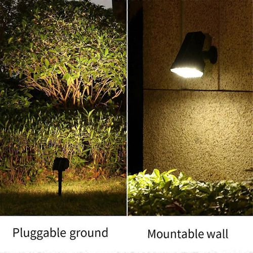 Lampes De Pelouse Solaires Lumières Au Sol Étanches Lumières Extérieures Pour La Maison Lumières De Paysage D¿Arbre Lumières De Jardin