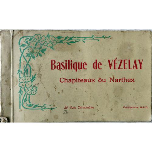 Vézelay, Les Chapiteaux, Album De 25 Cartes Postales Anciennes