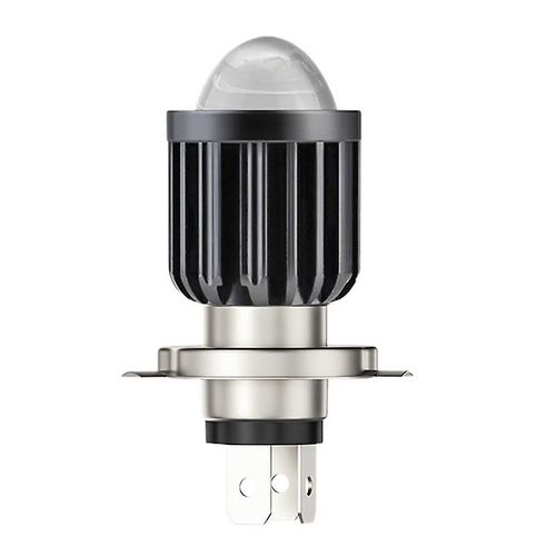 H4 Led Spotlight Petite Ampoule Led Moto Modifié Phare Intégré Phare Bicolore