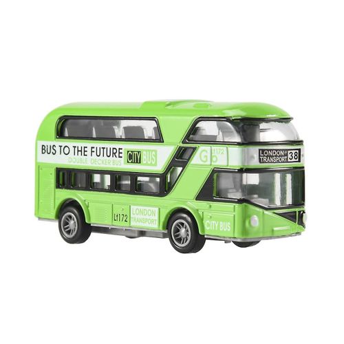 Bus À Impériale Londres Bus Design Jouets De Voiture Véhicules D¿Autobus Touristiques Véhicules De Transport Urbain Comm