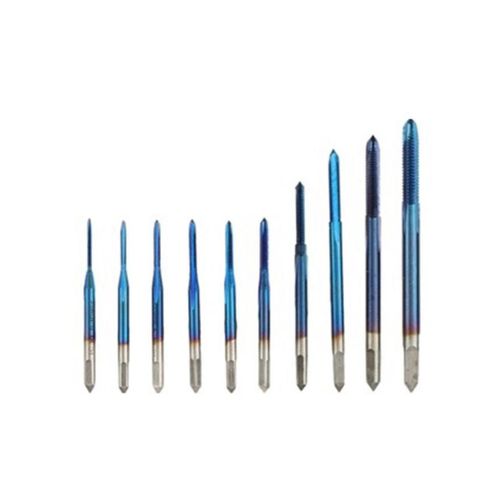 10 Pcs M1-.5 Tarauds De Filetage Sans Réglable M1-M8 Clé À Molette Machine Ensemble De Clé À Robinet Pour Le Travail Des Métaux Sc