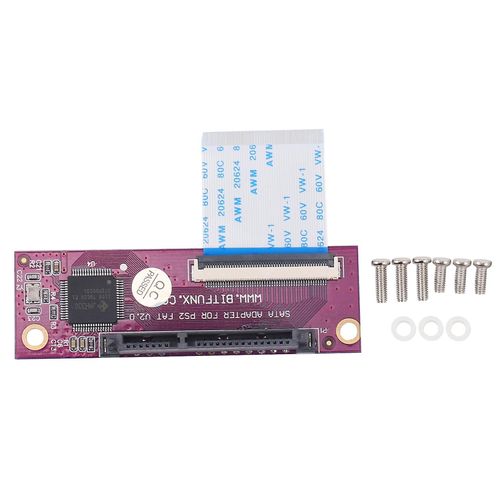 Carte de mise à niveau de l¿adaptateur SATA pour 2 cartes réseau IDE PS2