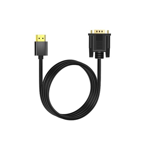 -Compatible avec VGA, 6 pieds plaqué or -Compatible avec le câble VGA compatible pour ordinateur, bureau, lapt