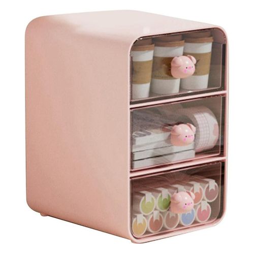 3 Niveaux Maquillage Organisateur Titulaire Cosmétique Boîte De Rangement, Comptoir De Salle De Bain, Organisateur De Bureau