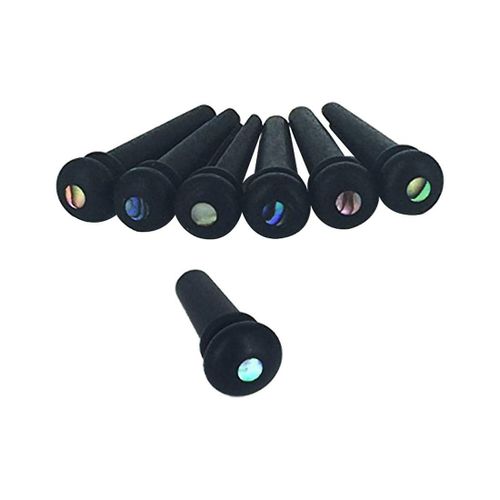 Broches De Chevalet De Guitare, Goupille D¿Extrémité, Goupille D¿Extrémité, Point D¿Abanlone Pour Le Remplacement Des Pièces De Guitare Acoustique (Noir)