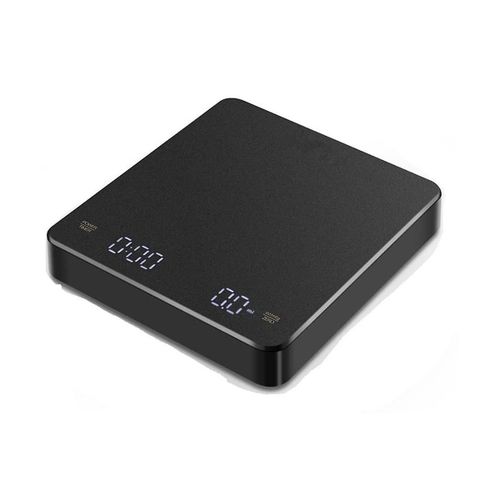 Balance à café avec minuterie, Balance à café, 0.1G/3Kg, Rechargeable, Arrêt automatique, pour Barista