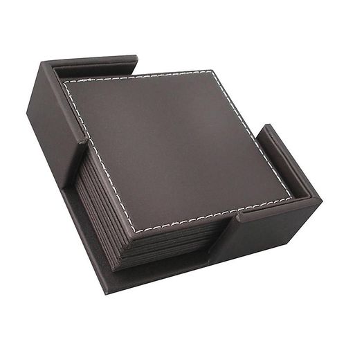 Ensemble De Sous-Verres Set De Table De Tasse Avec Support De Sous-Verre Set De Table De Boisson Au Café Style Simple Pour Sourcil Carré