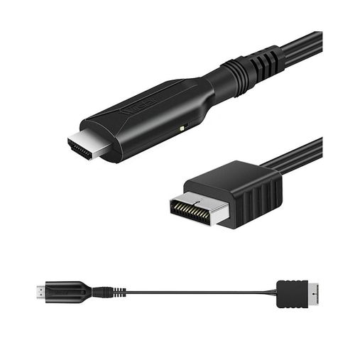 Pour Ps1 Ps2 À -Compatible Console De Jeu Connexion Tv Hd Câble Multifonctionnel Portable Convenien