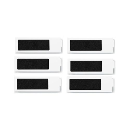 Filtres HEPA 6PCS pour aspirateur robot Deebot T20 / T20MAX / T20PRO / X1 OMNI / T10 Omni / Turbo