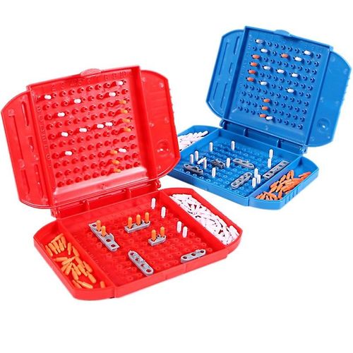 2 Pièces / Ensemble Jeu De Rupture De Bataille Navale Bataille Navale Traditionnel Familial Amusant Combat Jeu De Société Jeu De Société