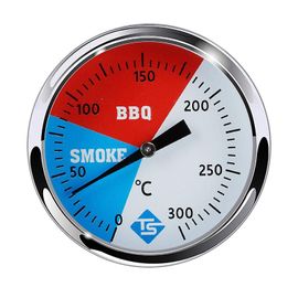 300 Celsius 2 pouces En Acier Inoxydable Barbecue BBQ Fumoir Grill Thermomètre Jauge De Température