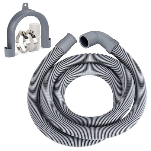 Tuyau de vidange de machine à laver Tuyau de vidange Machine à laver 2.5M Extension de tuyau de vidange pour machine à laver Plat
