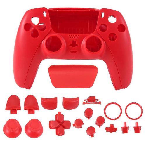 Pièce De Réparation Pour Bdm-010 Boîtier De Manette Shell Game Controller Shell Cover Avec Boutons Rouge
