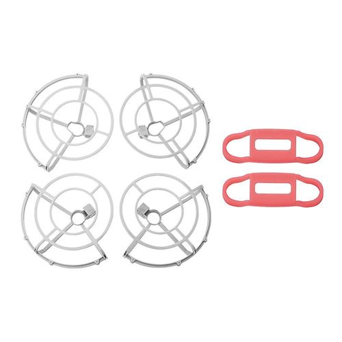 Protecteur D¿Hélice Propeller Guards Protection Guard Blades Cover Pour Mini 2/Mini Drone Rouge-Générique