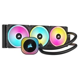 Corsair Icue Link H150i Rgb Komplett-wasserkühlung - 360 Mm, Schwarz