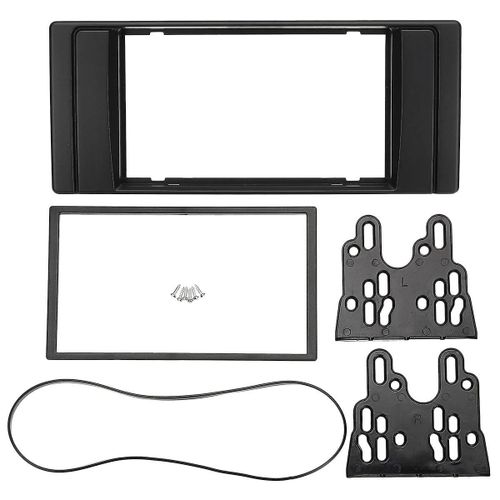 Support de cadre de radio automatique stéréo de fascia de voiture DIN pour - 5 Series E39 X5 E53 1995-2003 Panneau d¿installation de garniture