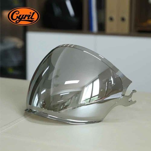 Lunettes De Casque De Course De Moto,Lentille Colorée Pour Cyril Triangle Op12a,Visière De Casque - Type Gold