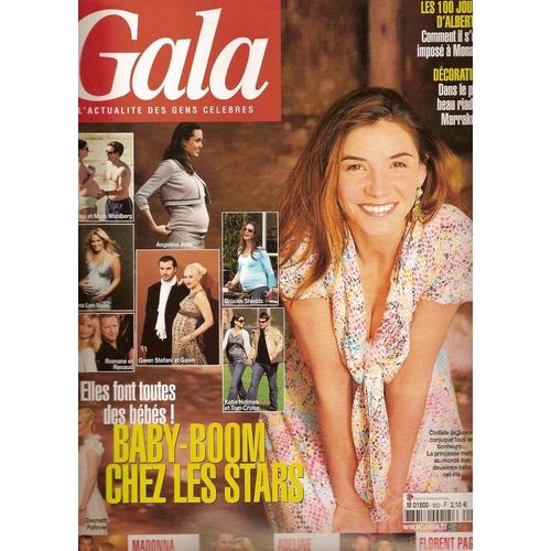Gala  N° 663 : Clotilde De Savoie, Madonna, Stéphanie De Monaco, Christophe Maé, Darry Cowl, Zhang Ziyi, Florent Pagny, Richard Bronson, Juanes