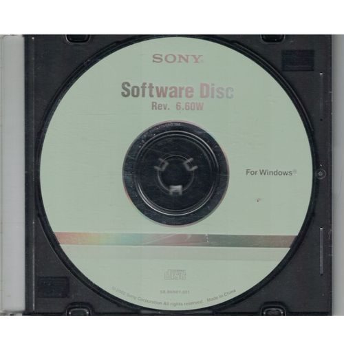 Software Disc Rev. 6.60w