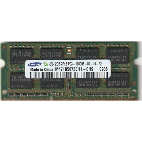 Barrette mémoire - SODIMM DDR3L - PC3-1600S - Module M471B5673EH1-CH9 - 2Go