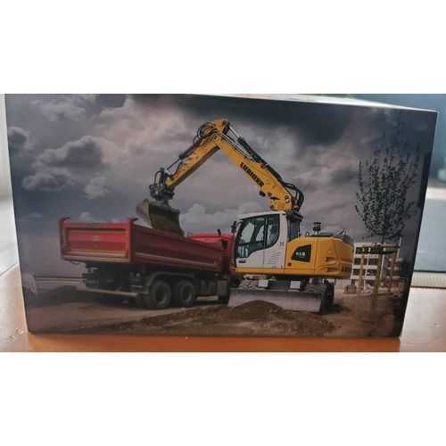 Maquette 1/50 Pelle Liebherr A 918-Liebherr