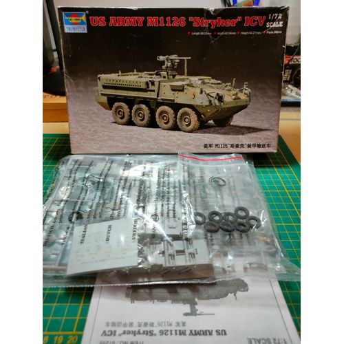 Maquette Camion Trumpeter 1/72 : Us Army M1126 Stryker Icv-Trumpeter
