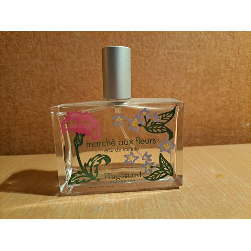 Flacon Vide Fragonard Marché Aux Fleurs 50ml