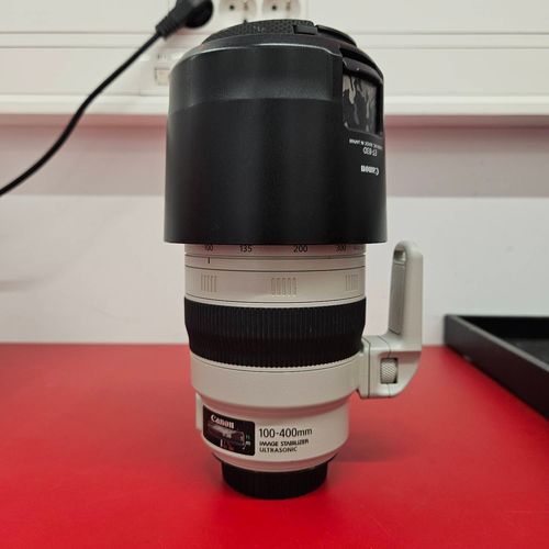 CANON - Objectif Photo Canon EF 100-400mm F4.5-5.6 L IS II USM - Blanc/Noir