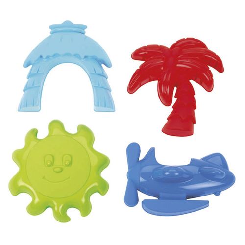 Ecoiffier Filet 4 Moules Géants