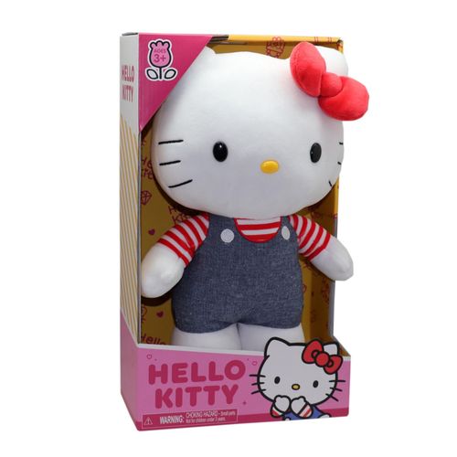 Hello Kitty Hello Kitty - Peluche De 30 Cm - Bleu Denim
