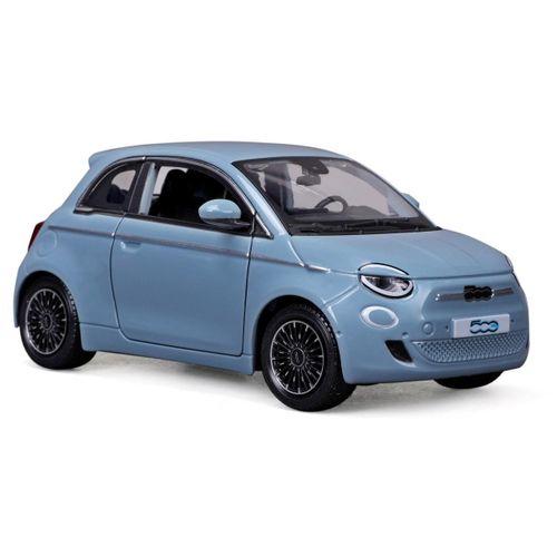 Véhicules Miniatures Die Cast 1/24 Fiat 500e - Metal Blue