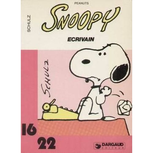 Snoopy Ecrivain