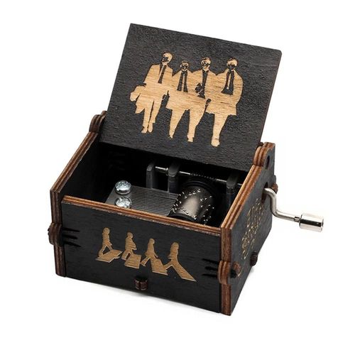 Boîte À Musique À Manivelle En Bois Dragon Ball,Cadeau De Noël,Cadeau D'anniversaire,Cadeau De Nouvel An,Meilleure Vente - Type Band
