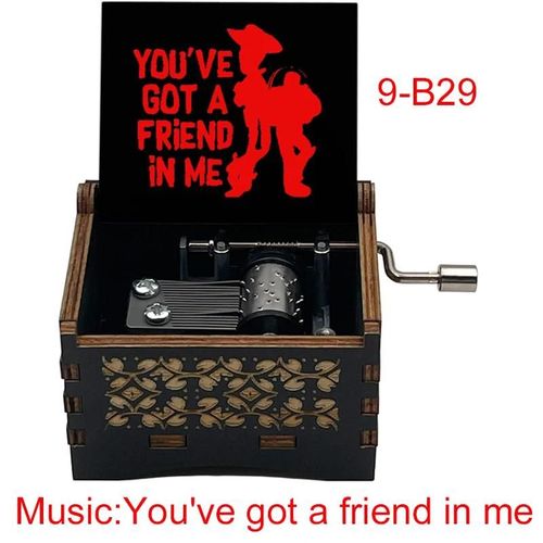 Boîte À Musique De Dessin You've Got A Friend In Me,Jouet Décoratif Pour Chambre D'enfant,Cadeaux De Vacances - Type 9-B29