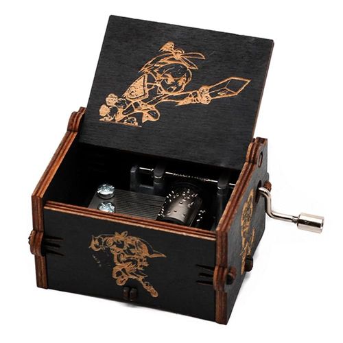 Boîte À Musique À Manivelle En Bois Dragon Ball,Cadeau De Noël,Cadeau D'anniversaire,Cadeau De Nouvel An,Meilleure Vente - Type Z A