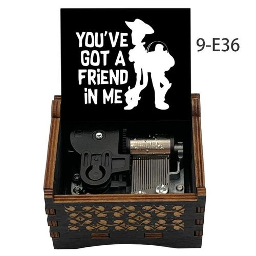 Boîte À Musique De Dessin You've Got A Friend In Me,Jouet Décoratif Pour Chambre D'enfant,Cadeaux De Vacances - Type 9-E36
