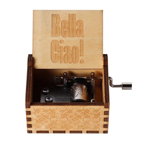 Boîte À Musique À Manivelle En Bois Dragon Ball,Cadeau De Noël,Cadeau D'anniversaire,Cadeau De Nouvel An,Meilleure Vente - Type Bella