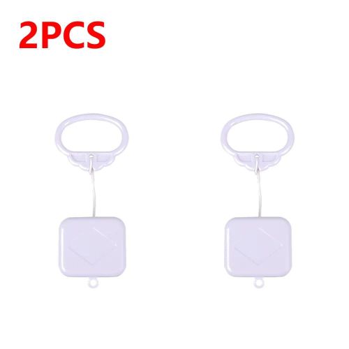 Boîte À Musique Blanche Pour Bébé,Cloche De Lit,Hochet,Jouet,Cadeaux,Pièces,Accessoires Pour Enfants,Berceuse - Type 2 Pcs #A