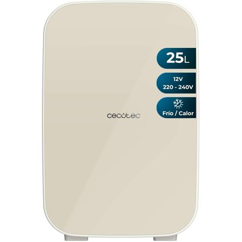 Mini Frigo Bolero Minicoling 25L Bahamas Beige. Capacité 20 L, Fonctionnement 12-220 V, Compatible Avec Caravanes, Fonction Chaud Et Froid, Température Réglable De 7 ºc À 65 ºc